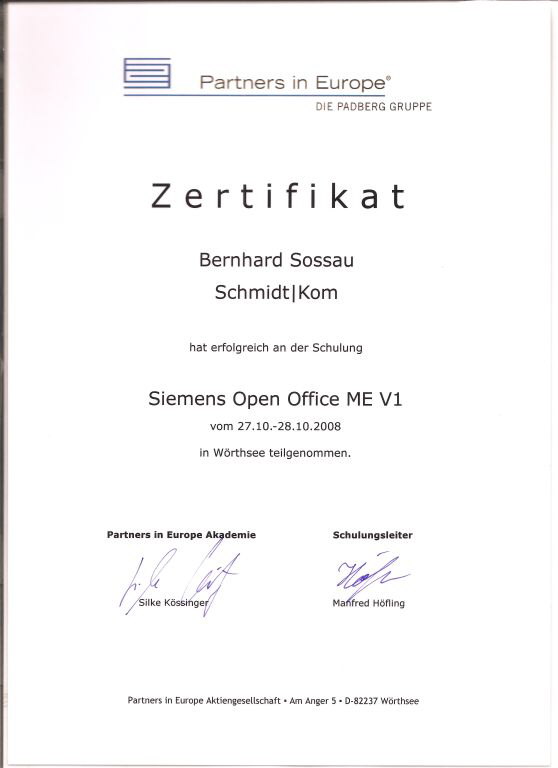 HiPath Open Office ME